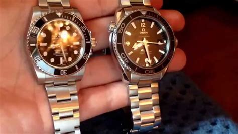 omega seamaster planet ocean 42mm vs rolex submariner|rolex omega seamaster 1200m review.